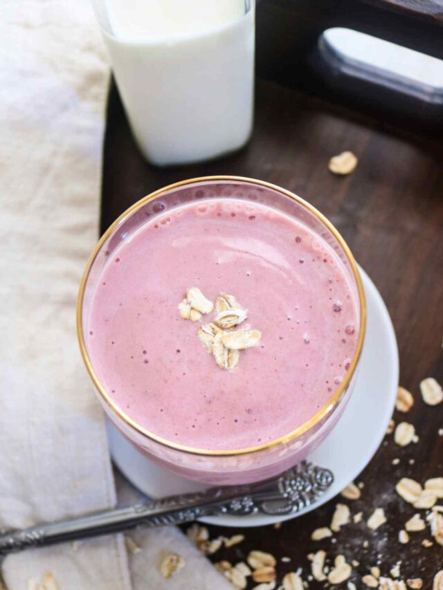 Oat Milk Smoothie – Get Set Vegan