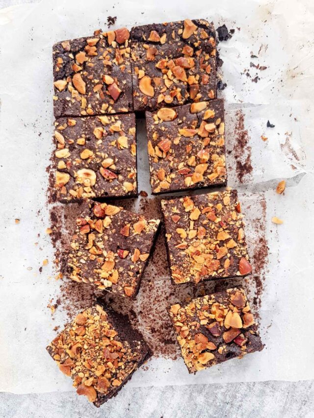 Flourless Chickpea Brownies (Vegan + Gluten-free) – Get Set Vegan